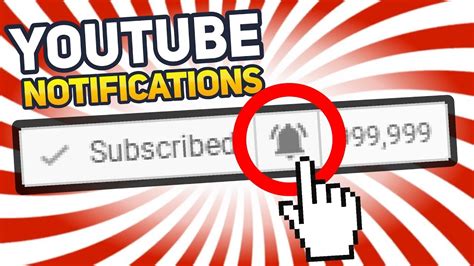 notifications on YouTube